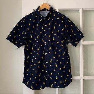 Banana Republic Pineapple Button Down Shirt